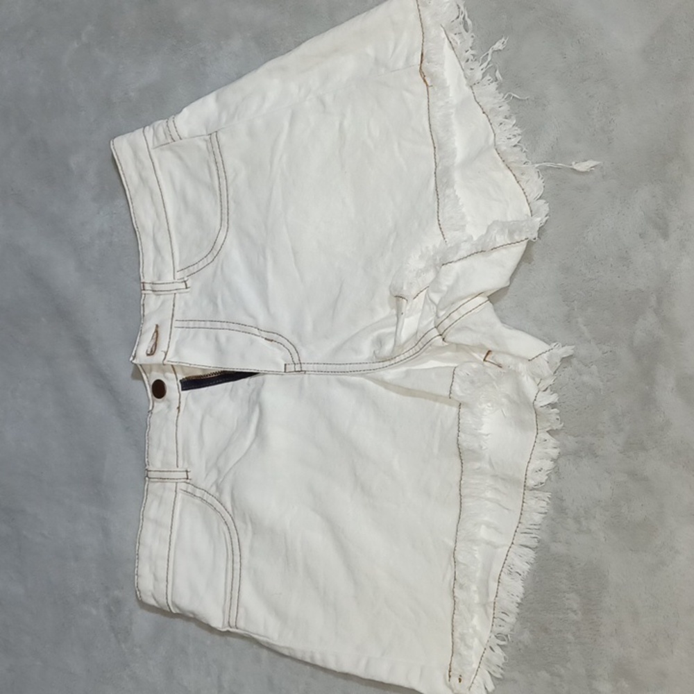 White Shorts